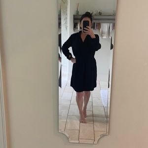 Black dress, casual